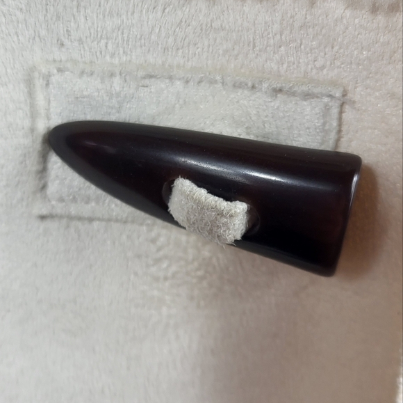 Venus Y2K Penny Lane Faux Suede & Fur Toggle Shearling Winter Coat Cream XS 0-2 - Picture 11 of 15